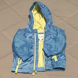 Cat & Jack Blue and Yellow Raincoat